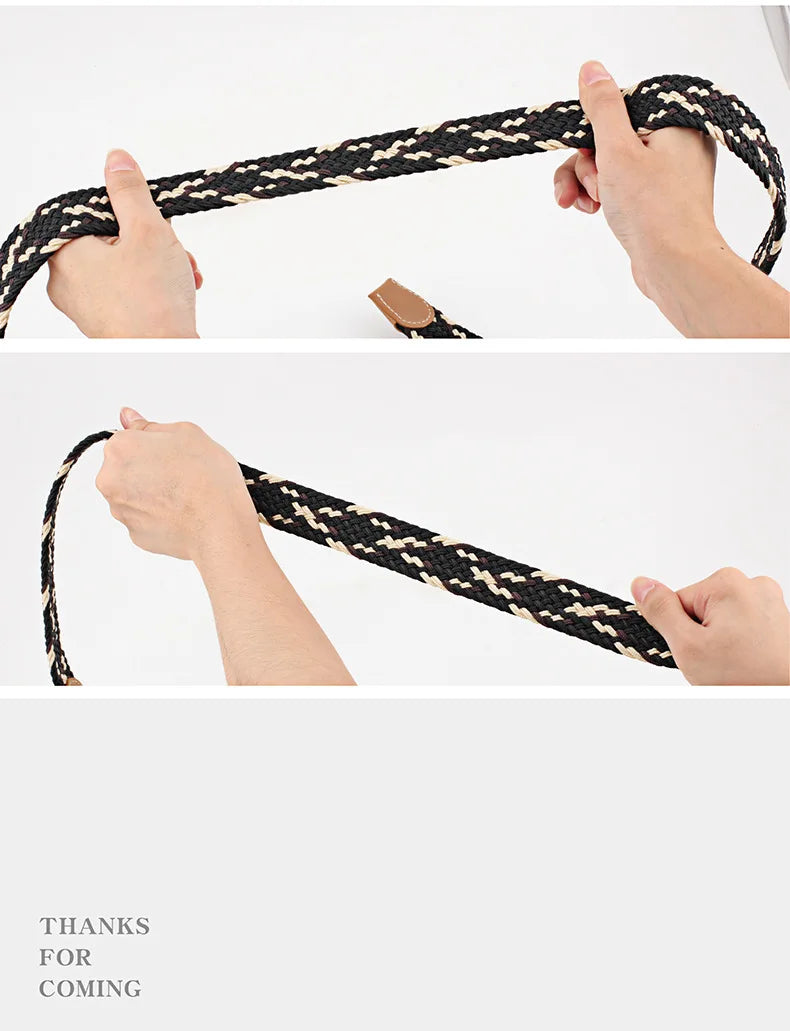 Belt Elastic / Leather Mens Golf Male/Womens Stretch Braided Waist Belts Wide Designer Belts!