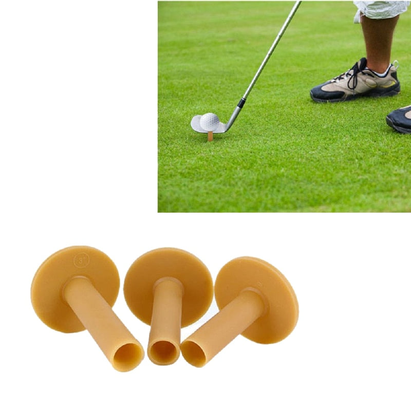 Rubber Golf Ball Tees 3 Sizes 43mm 54mm 70mm 80mm