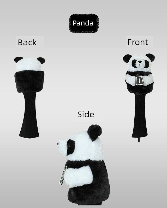 Golf Club Cover Cute Plush Animal No.1 Wood Driver Protective Cover