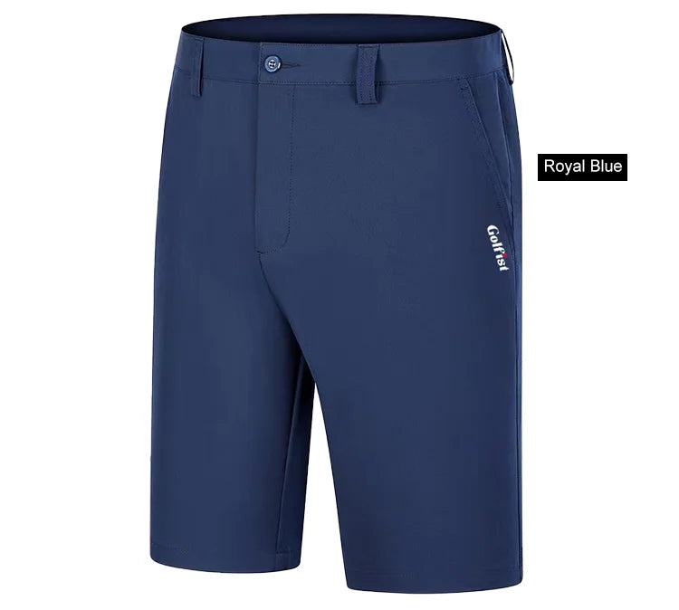 Golf Men's Shorts Summer Solid Breathable Trousers Comfortable Cotton Casual Clothes Sportswear