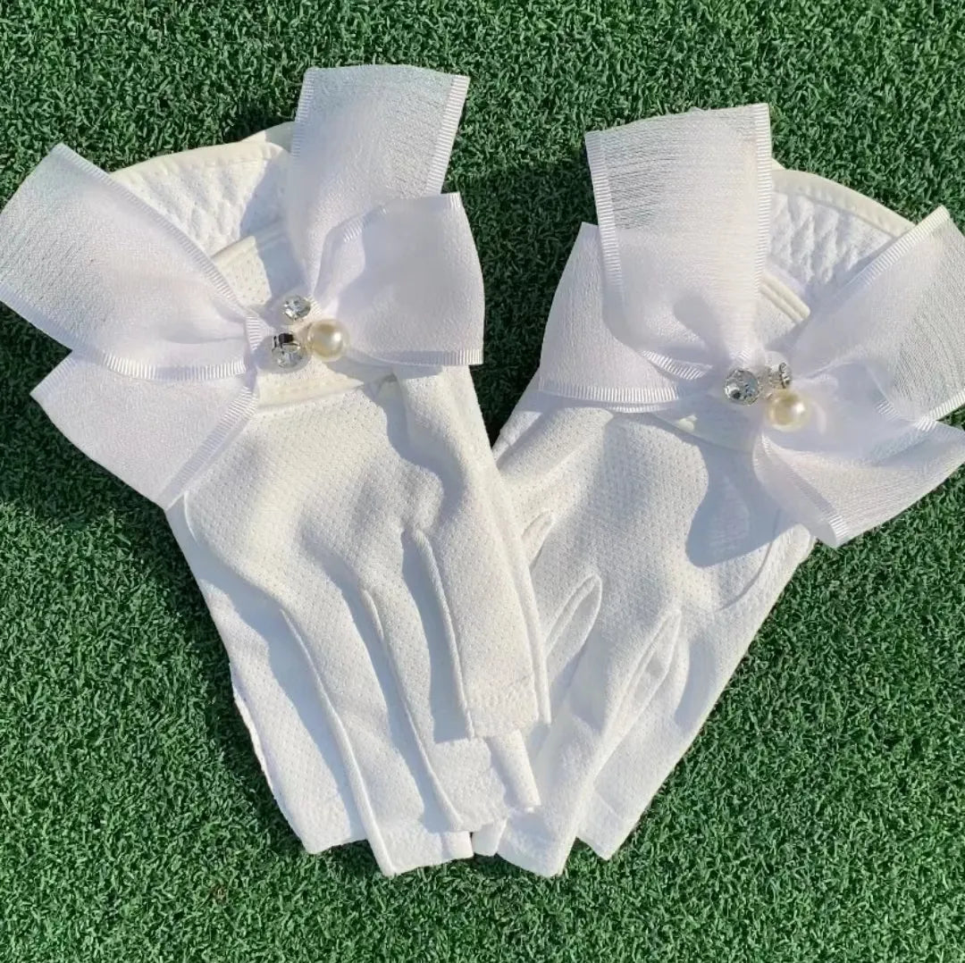 Women's Golf Left Hand Right/Hand Sport Gloves Breathable Wear-Resistant
