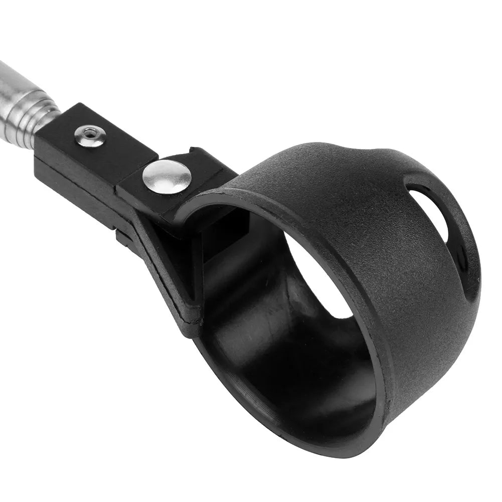 Golf Ball Pick Up Tools Telescopic Automatic Locking Scoop Ball Picker
