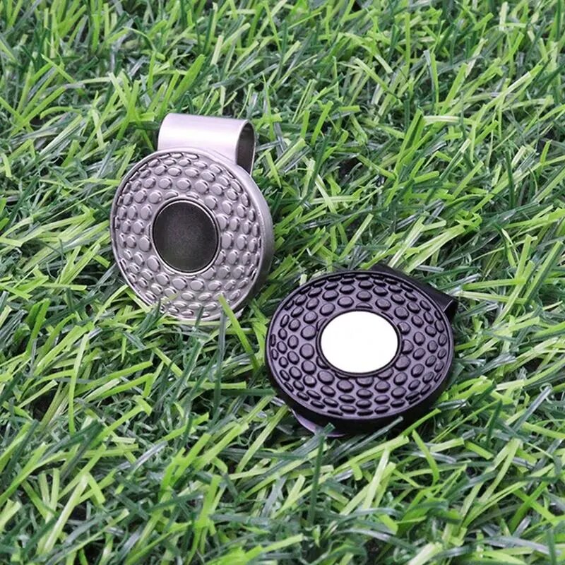 Golf Ball-Marker And Magnet For Golf Cap