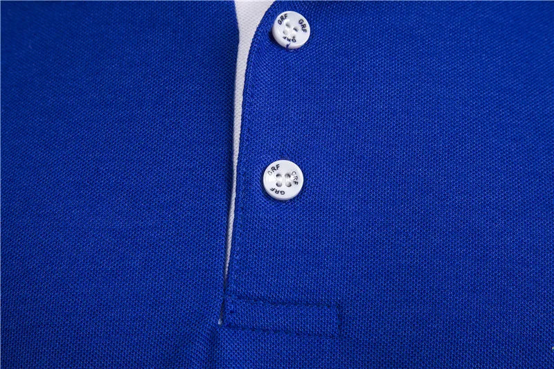 Golf Polo Shirt Mens Print 100% Cotton Luxury Style Golf Shirt Oversized XS-5XL