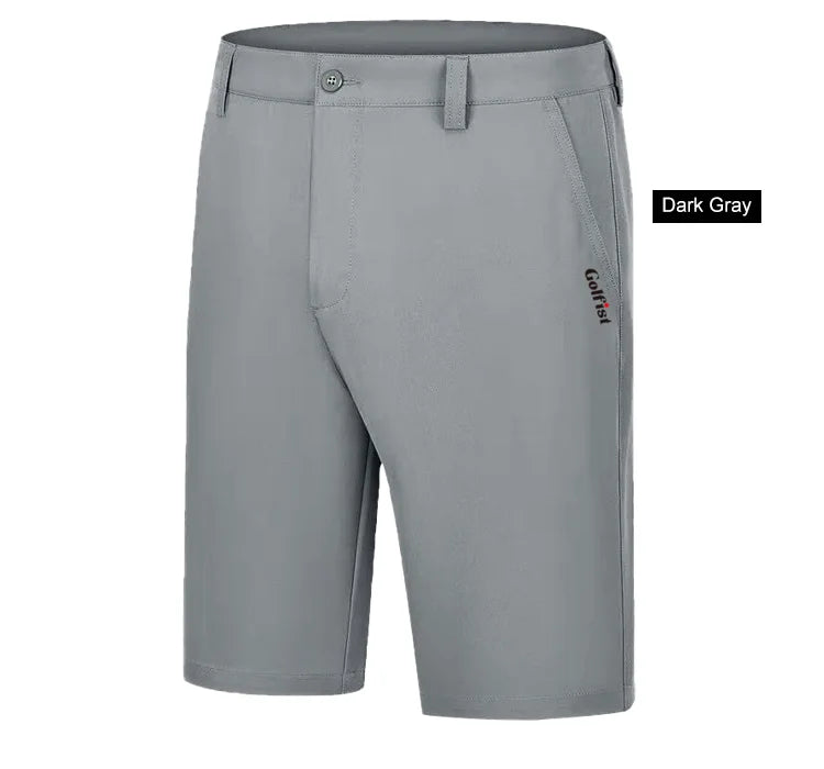 Golf Men's Shorts Summer Solid Breathable Trousers Comfortable Cotton Casual Clothes Sportswear