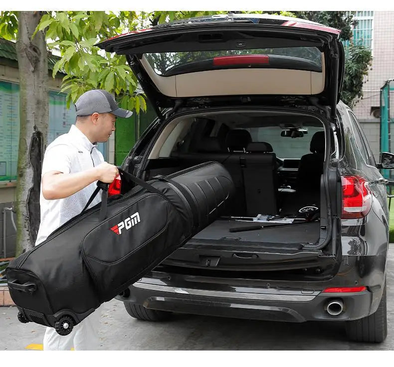 Golf Aviation Golf Club Travel Bag Men / Women Hard Shell Anti Crash Aircraft Roller Travel Bag