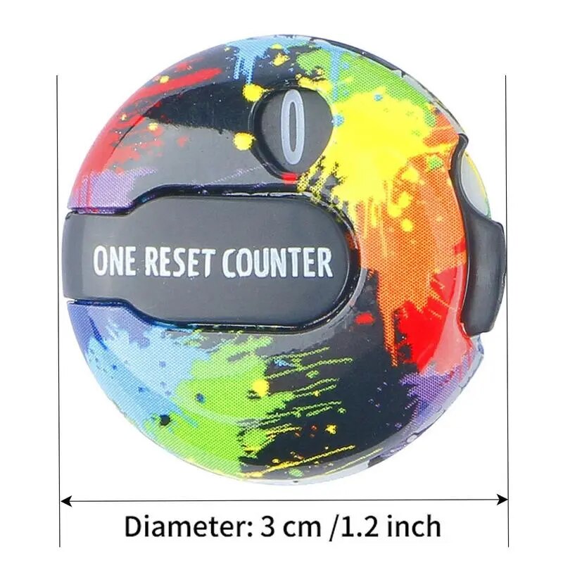 Mini Golf Course Stroke Counter, Light-Weight And Easy To Keep Accurate Track Of Your
Strokes.