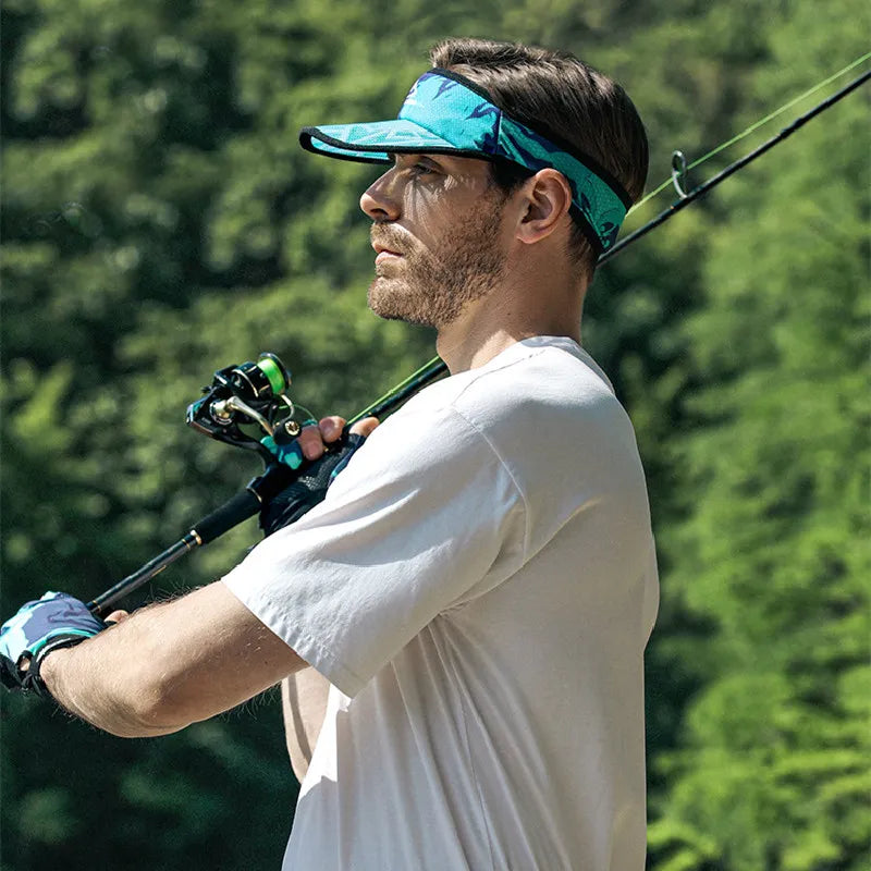 Sun Visor Hat Top Golf, Fishing, Sweat-Absorbent Sun Protection For All Sports