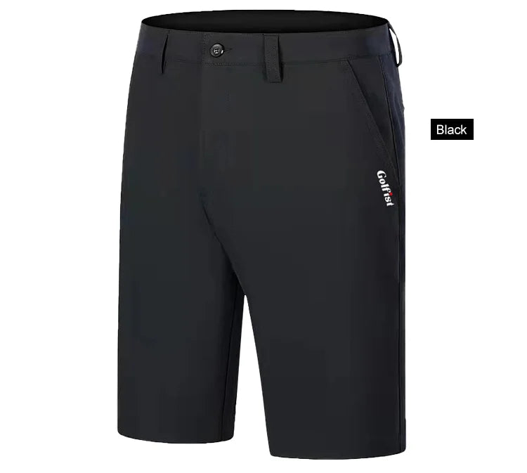 Golf Men's Shorts Summer Solid Breathable Trousers Comfortable Cotton Casual Clothes Sportswear