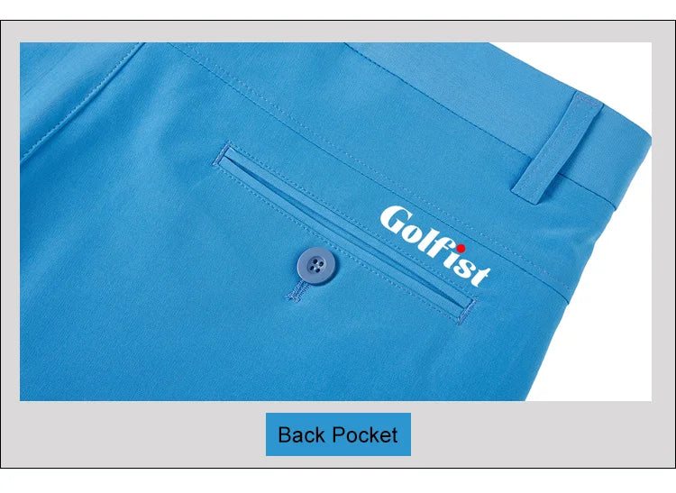 Golf Men's Shorts Summer Solid Breathable Trousers Comfortable Cotton Casual Clothes Sportswear