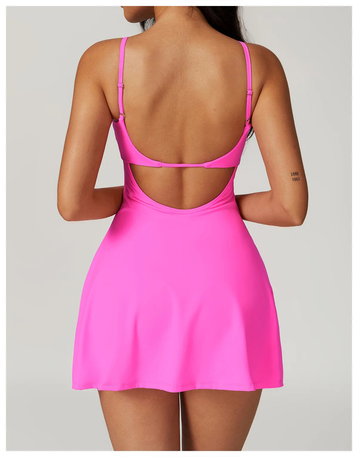Women's One-Piece Tennis /Golf Dress Fitness Sportswear