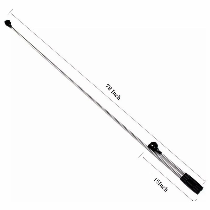 Golf Ball Pick Up Tools Telescopic Automatic Locking Scoop Ball Picker