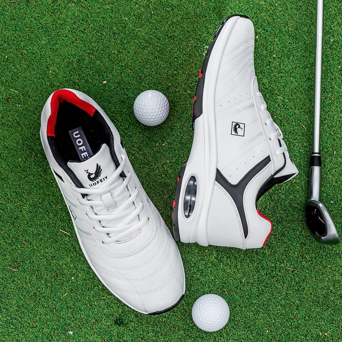 Men Golf Shoes Casual Breathable Waterproof Non-slip Golf Outdoor