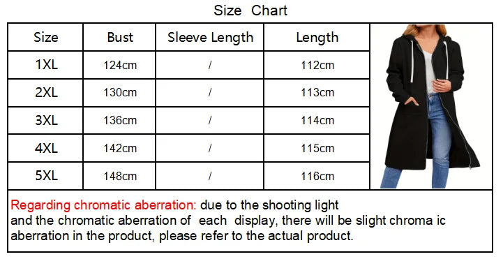 Plus Size Hoodies for Women Casual Full Zip Hoodies Comfortable Women's Long Fashionable Sweatshirts With Pockets