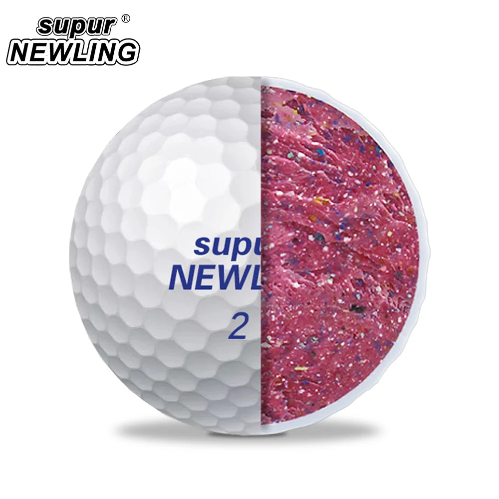 Golf Balls Super Long Distance 2 Layers Golf Game Ball 12 pcs Golf Distance Balls