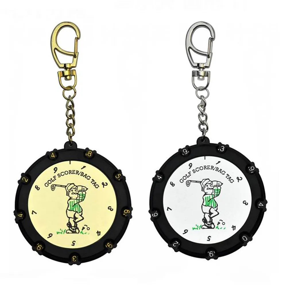 Golf Stroke, Score Counter, Two Digits Display Key Chain, Score Keeper, Counter Double Sided 18 Holes.