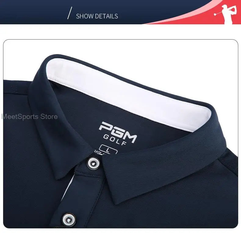 Golf Shirt Windproof Mens Breathable Shirt Long Sleeved Fitness Apparel