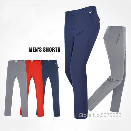 Summer Golf Pants for Men's Trousers Sports Pants Elasticity Golf Clothing Outdoor Sports Trousers Plus Size