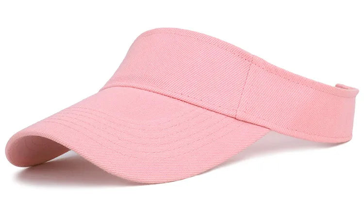 Sun Visor Men/Womens Cotton Adjustable UV Protection Sport Golf Cap.