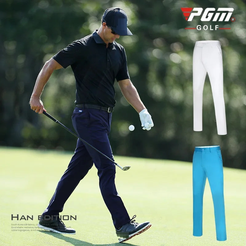 Golf Pant For Men Waterproof Sports Golf Trousers Summer Quick Dry Pants High Elastic Soft Pants XXS-XXXL Plus Size