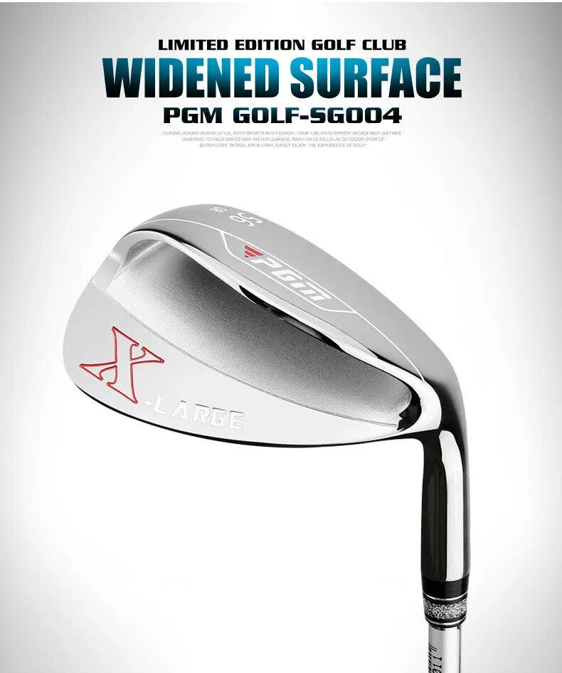 Wedges 56, And 60 Degrees Increased Size Version, Steel Golf Clubs Men's /Women's Sand Widened.