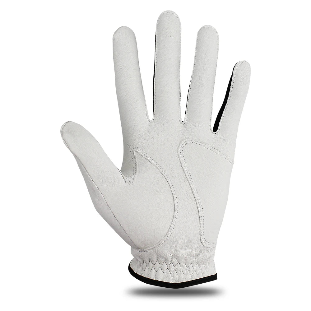 10pcs Golf Gloves Professional Men's Genuine Leather Sheepskin Left Golf Glove Soft Breathable