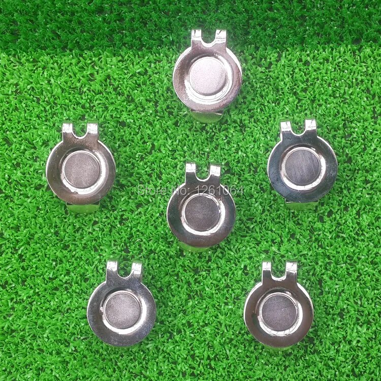 MAGNETIC VISOR & HAT CLIPS For GOLF BALL MARKERS 10 pcs / LOT