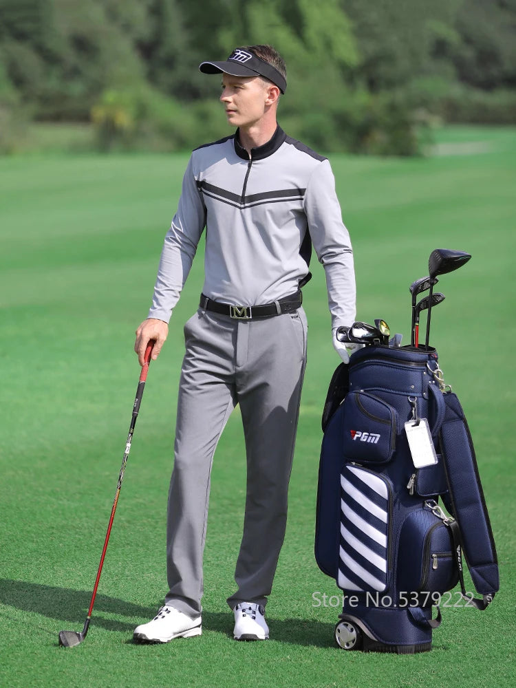 Summer Golf Pants for Men's Trousers Sports Pants Elasticity Golf Clothing Outdoor Sports Trousers Plus Size