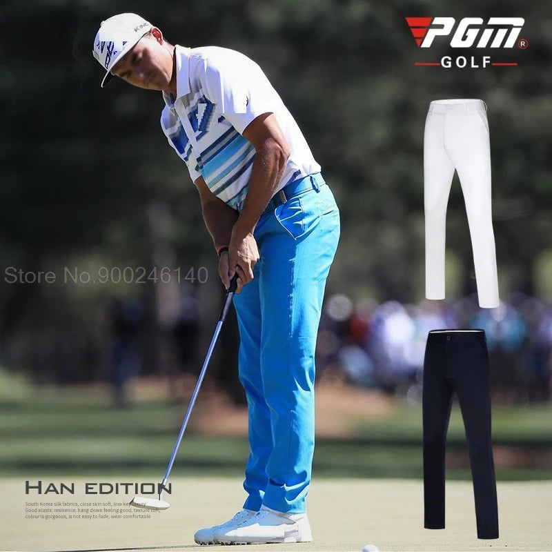 Golf Pant For Men Waterproof Sports Golf Trousers Summer Quick Dry Pants High Elastic Soft Pants XXS-XXXL Plus Size