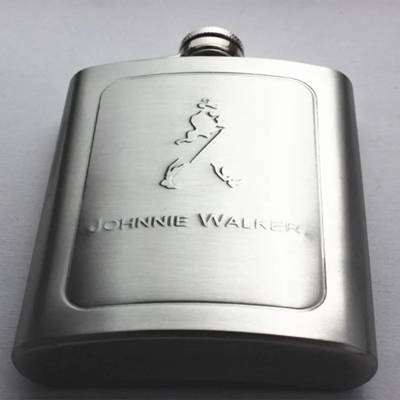 Stainless Steel Hip Flask Portable Alcohol Bottle Liquor Travel, GOLF BIRDIE JUICE