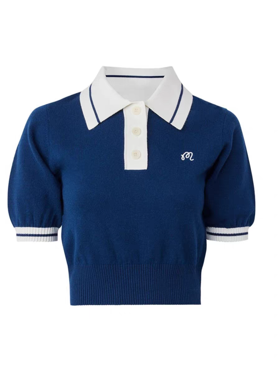 Polo Knitted Comfortable Golf Top