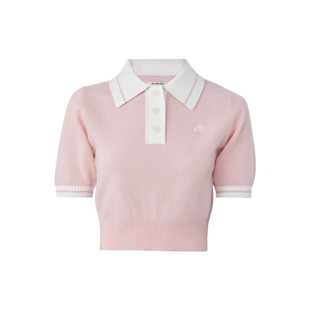Polo Knitted Comfortable Golf Top