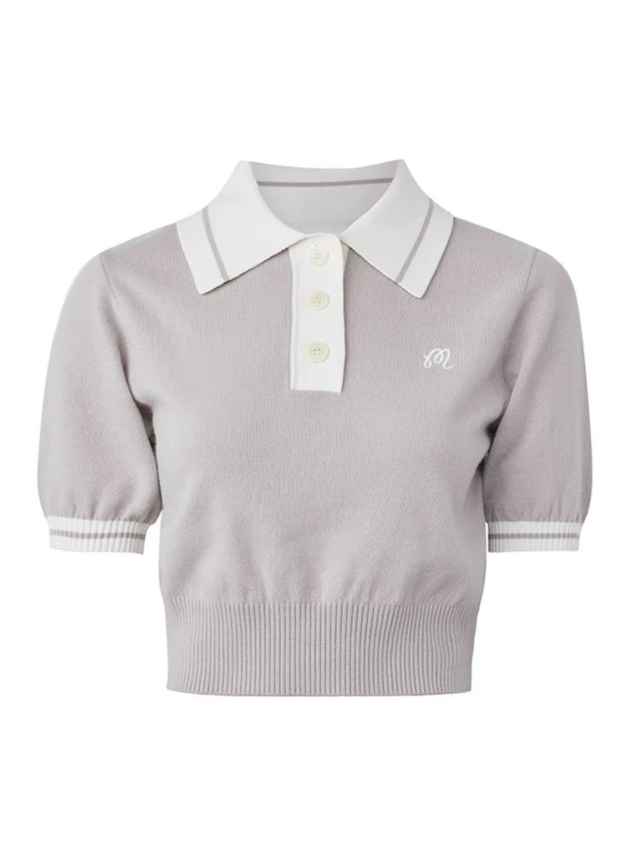 Polo Knitted Comfortable Golf Top