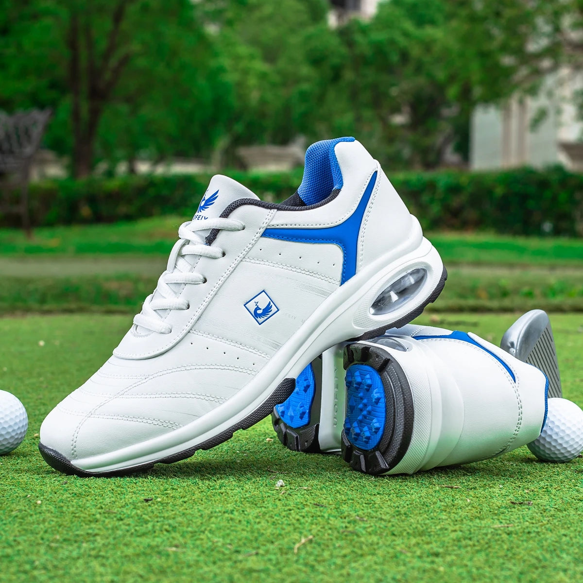 Men Golf Shoes Casual Breathable Waterproof Non-slip Golf Outdoor