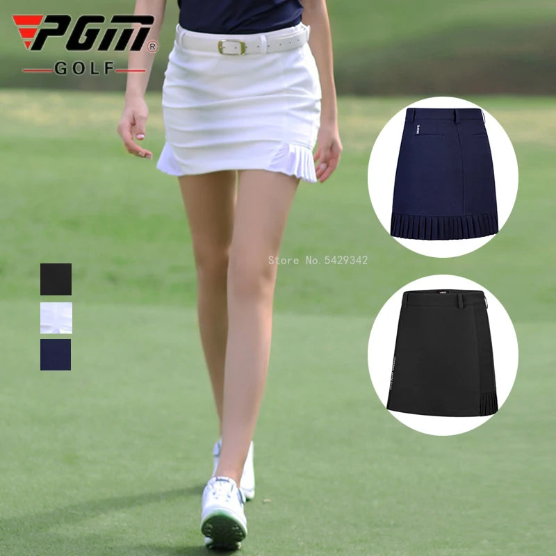 Golf Apparel Summer Women Golf Skirt Pleated Ladies Casual Fashion Sports Skort Quick Dry Shorts