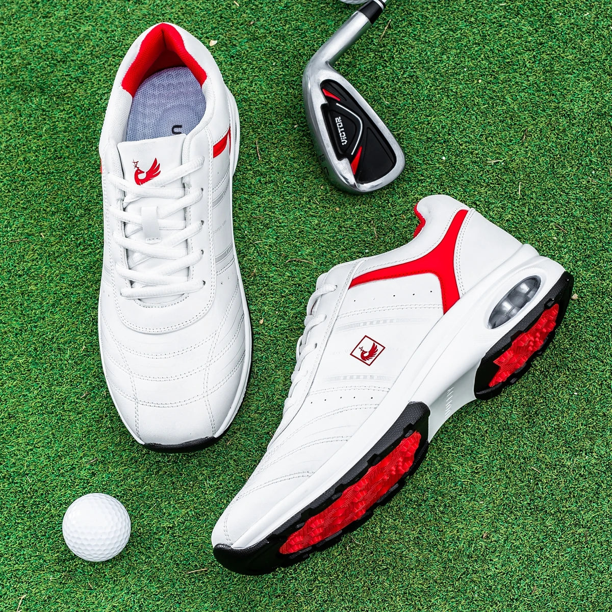 Men Golf Shoes Casual Breathable Waterproof Non-slip Golf Outdoor