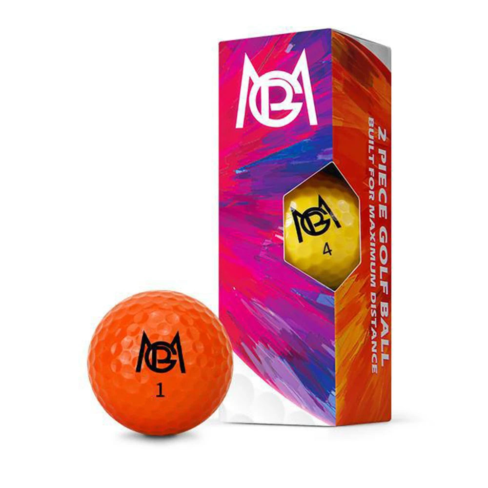 12pcs/Box Golf Balls Professional Color Competition Double Layer Practice Game Ball