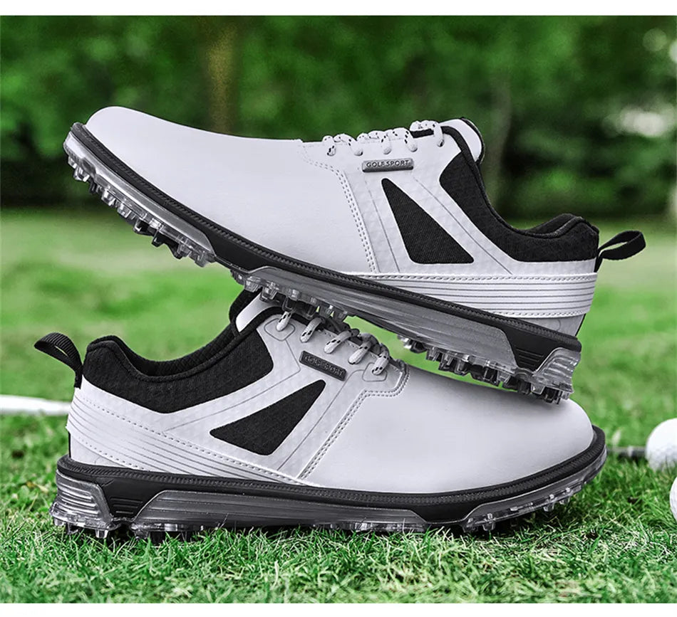 Leisure Golf Shoes Men Professional Lightweight Golfers Footwear Comfortable Non-Slip Luxury Shoes