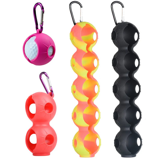 1Pcs, 2pcs, 5 Pcs, Golf Ball Protective Cover, Attach to Golf Bag, or Waist, Accessories