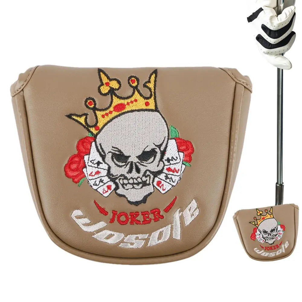 Putter Head-cover Golf Covers Casino Chips and Cards Two Types Blade And Mallot