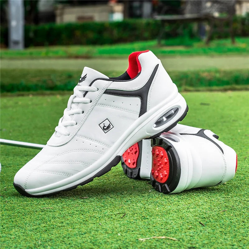 Men Golf Shoes Casual Breathable Waterproof Non-slip Golf Outdoor