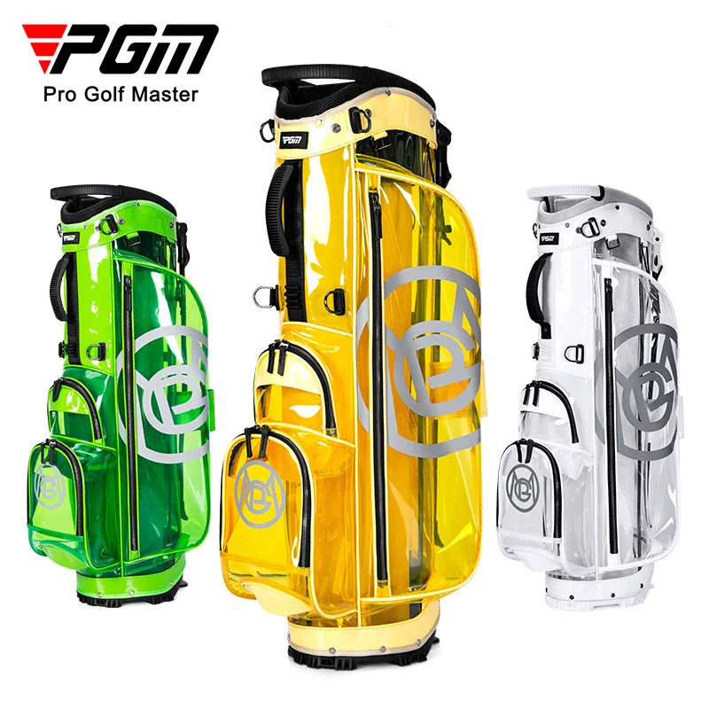 Golf Bag Women High Quality Waterproof Portable Club Case Lightweight Bright Transparent