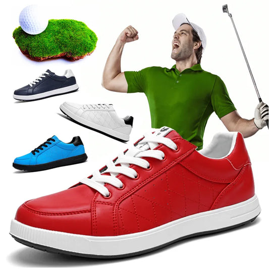 Golf Shoes Lightweight Men Shoes, Golf, Breathable, Waterproof, Anti-slip.