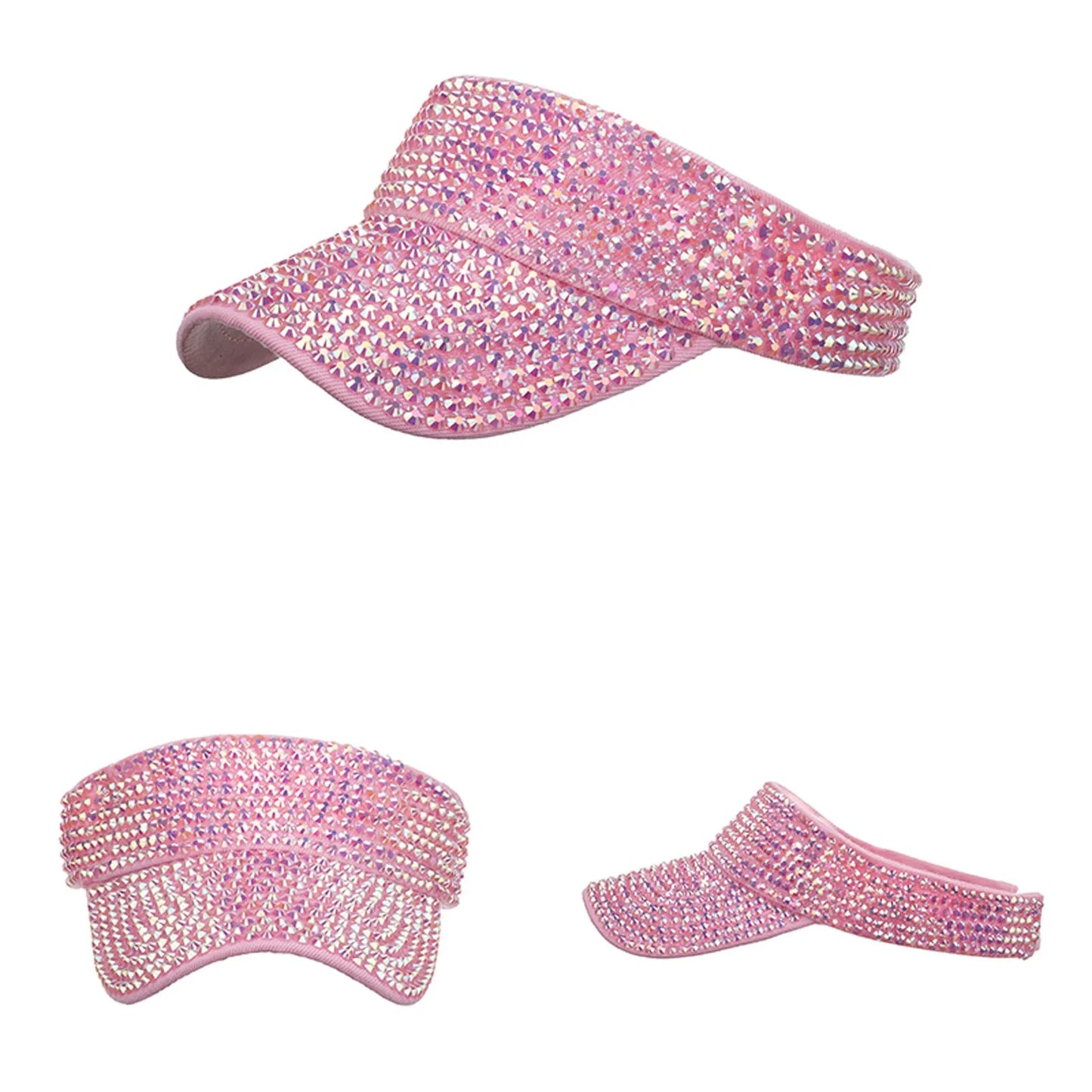 Golf Visor Women's Rhinestone Bling Bling Sun protection!