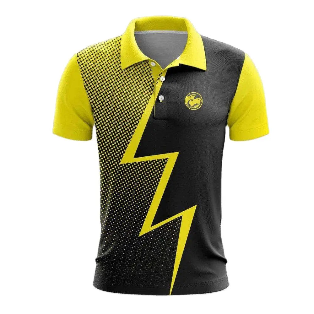 Men Short Sleeved Golf Shirt Sports Clothing Golf Clothes