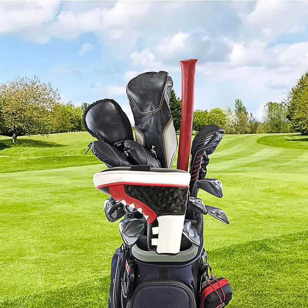 Leather Golf Shoe Putter Cover Club Accessories.