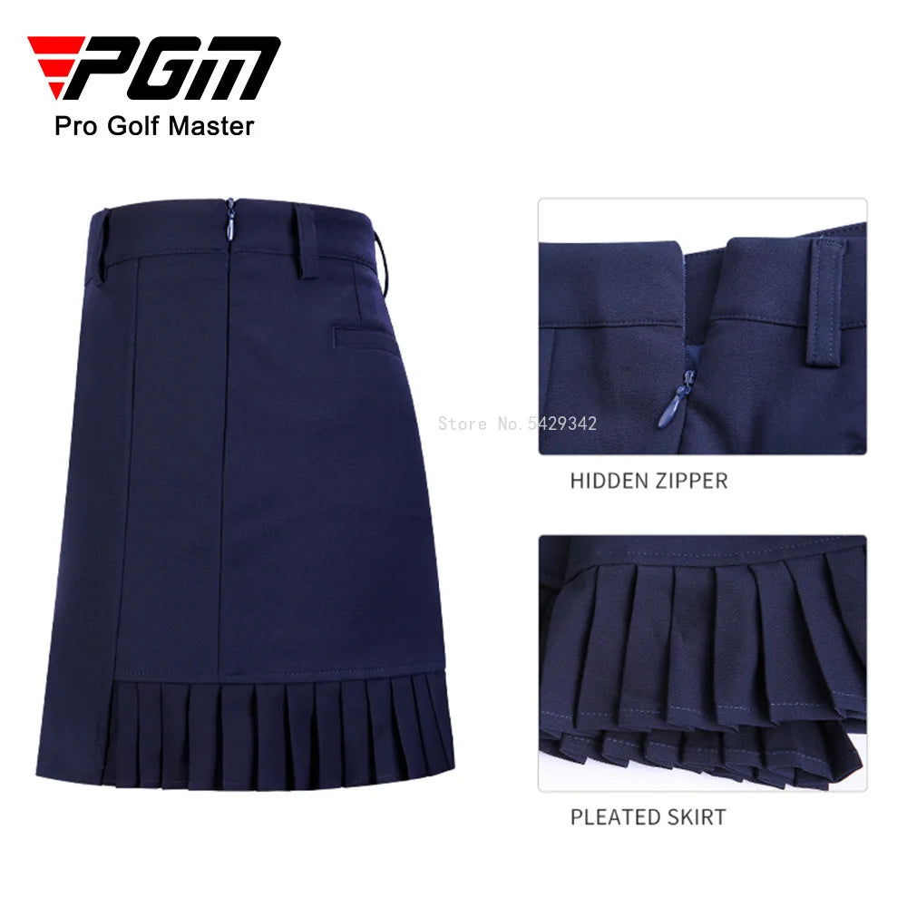 Golf Apparel Summer Women Golf Skirt Pleated Ladies Casual Fashion Sports Skort Quick Dry Shorts