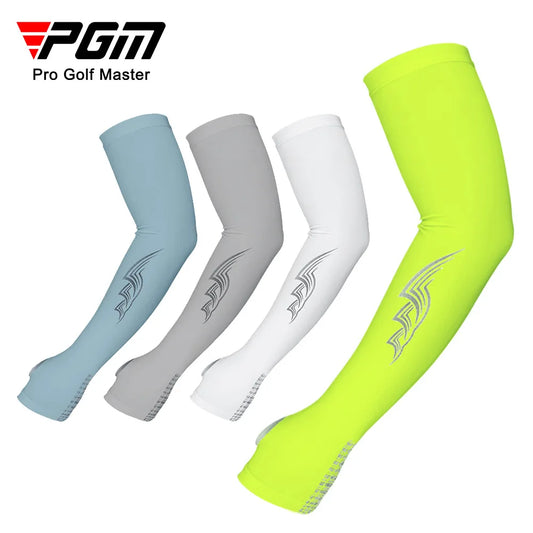 Golf Sunscreen Breathable Over Sleeve Ice Silk Sports Sleevelet Anti-Slip