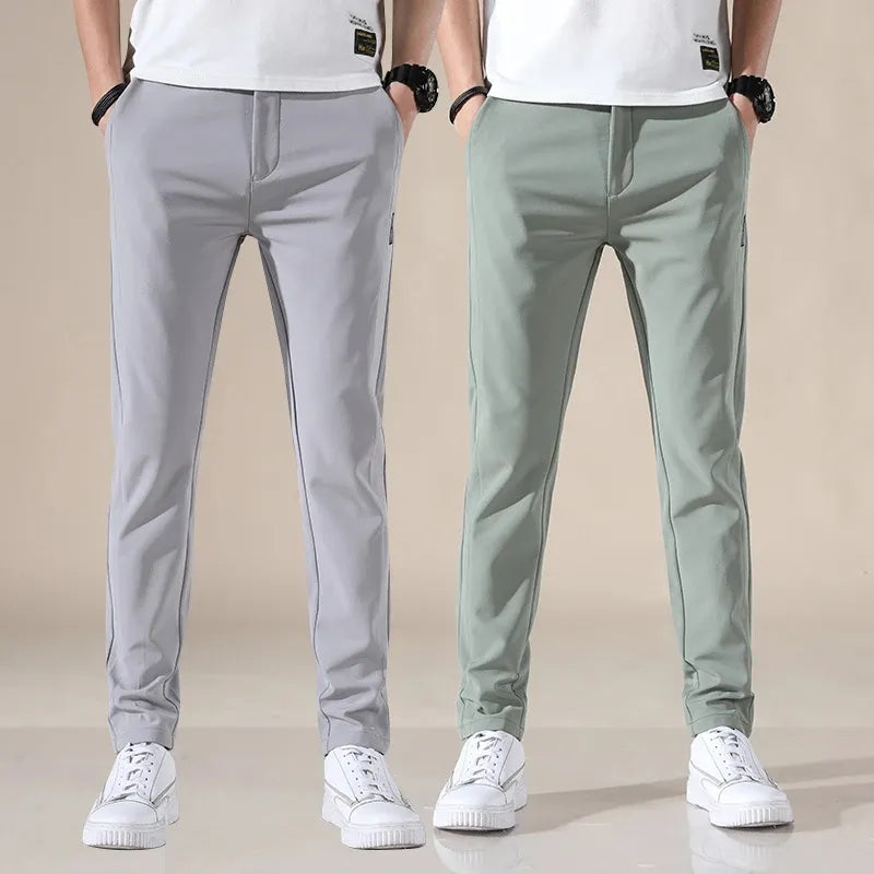 Men's Golf Pants High Quality Slight Stretch Fashion Casual Breathable Trousers