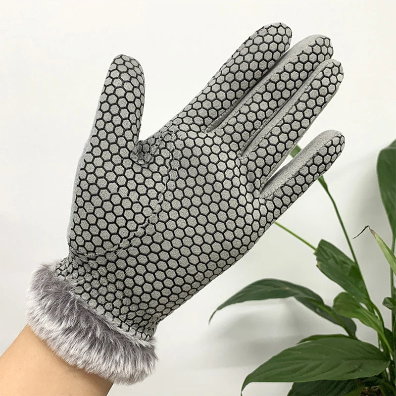 Luxury Brand Warm Golf Gloves Women's Left and Right Hands 1 Pair